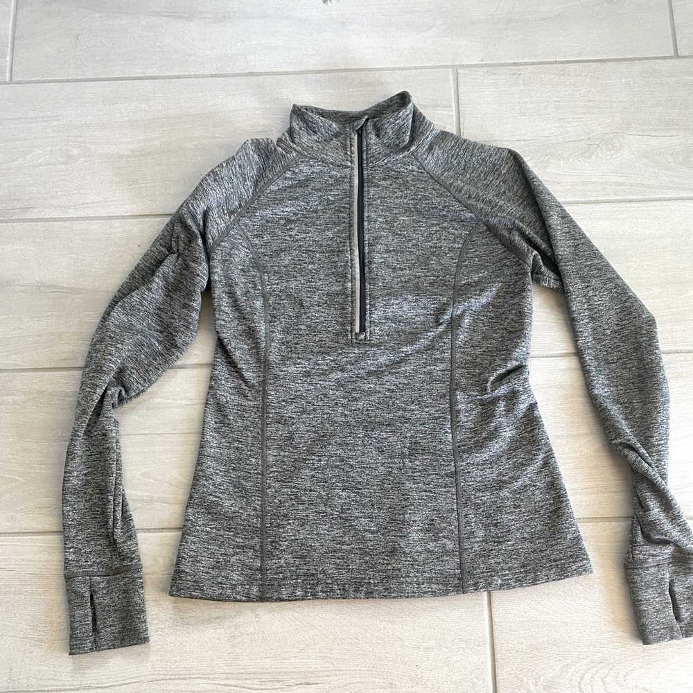 Lucy brand zip up athletic sweater size S